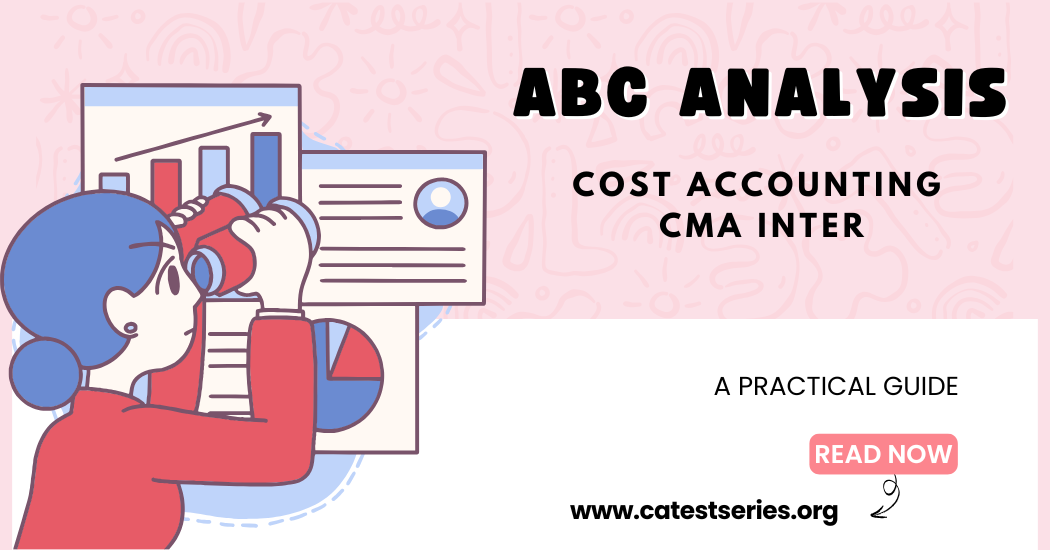 ABC Analysis: Cost Accounting CMA Inter