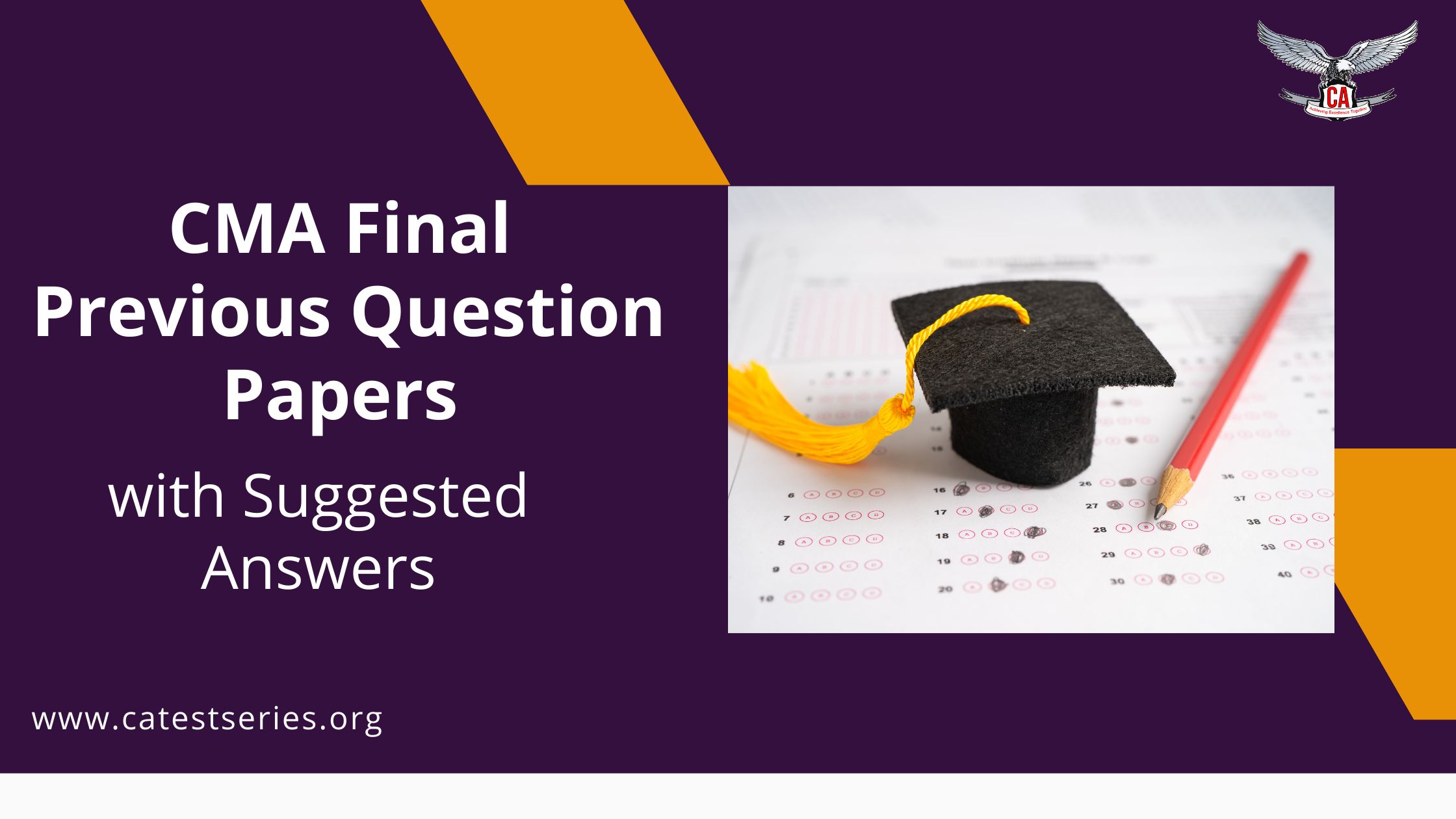 CMA Final Previous Question Papers with Suggested Answers in PDF