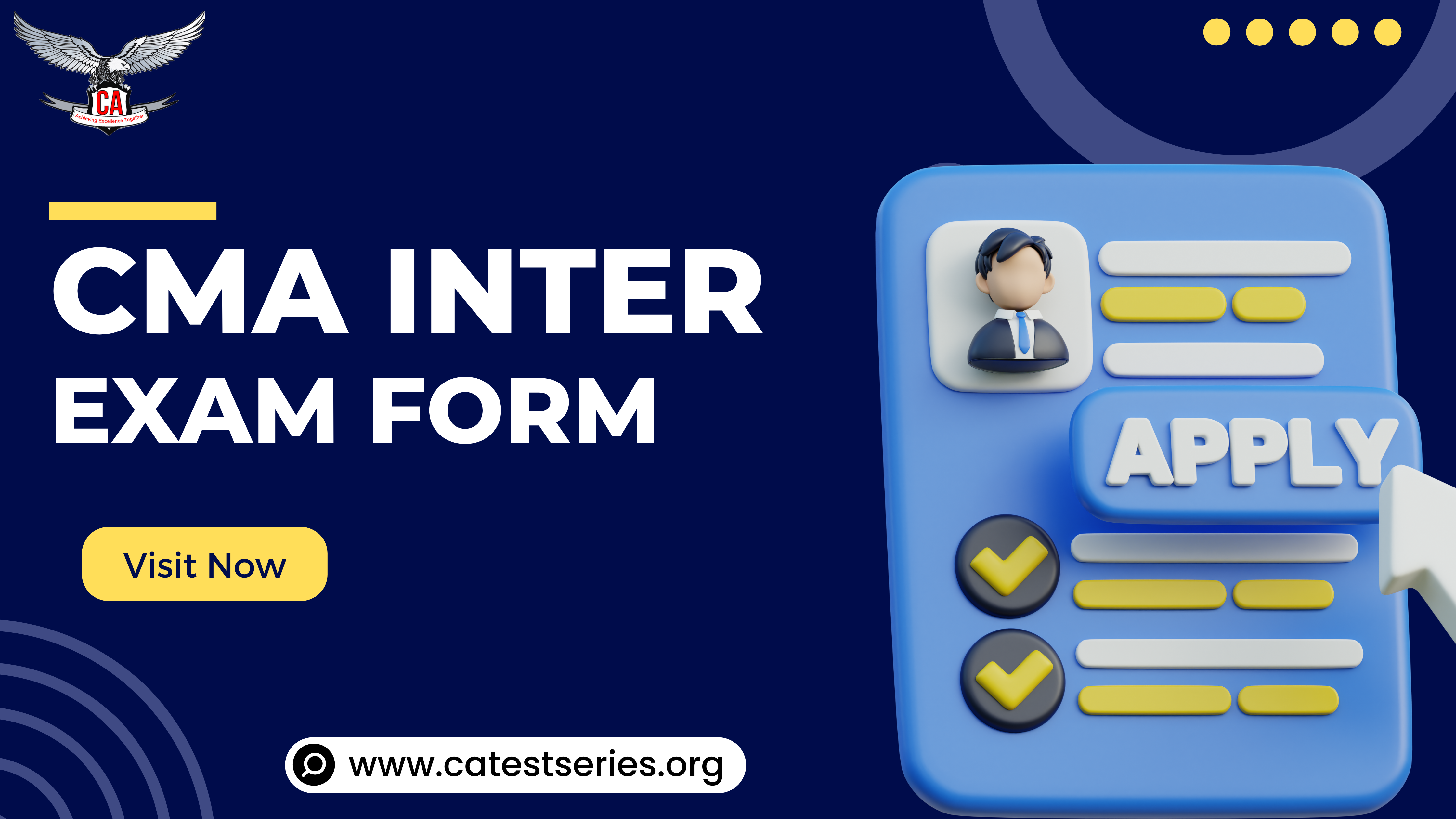 CMA Inter Exam form Date | Step by Step Method to Apply | Fee Payment for CMA Inter Exam Form