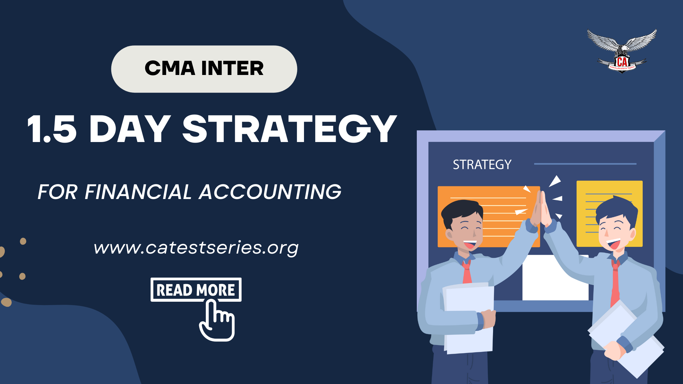 Financial Accounting Study Plan for CMA Inter