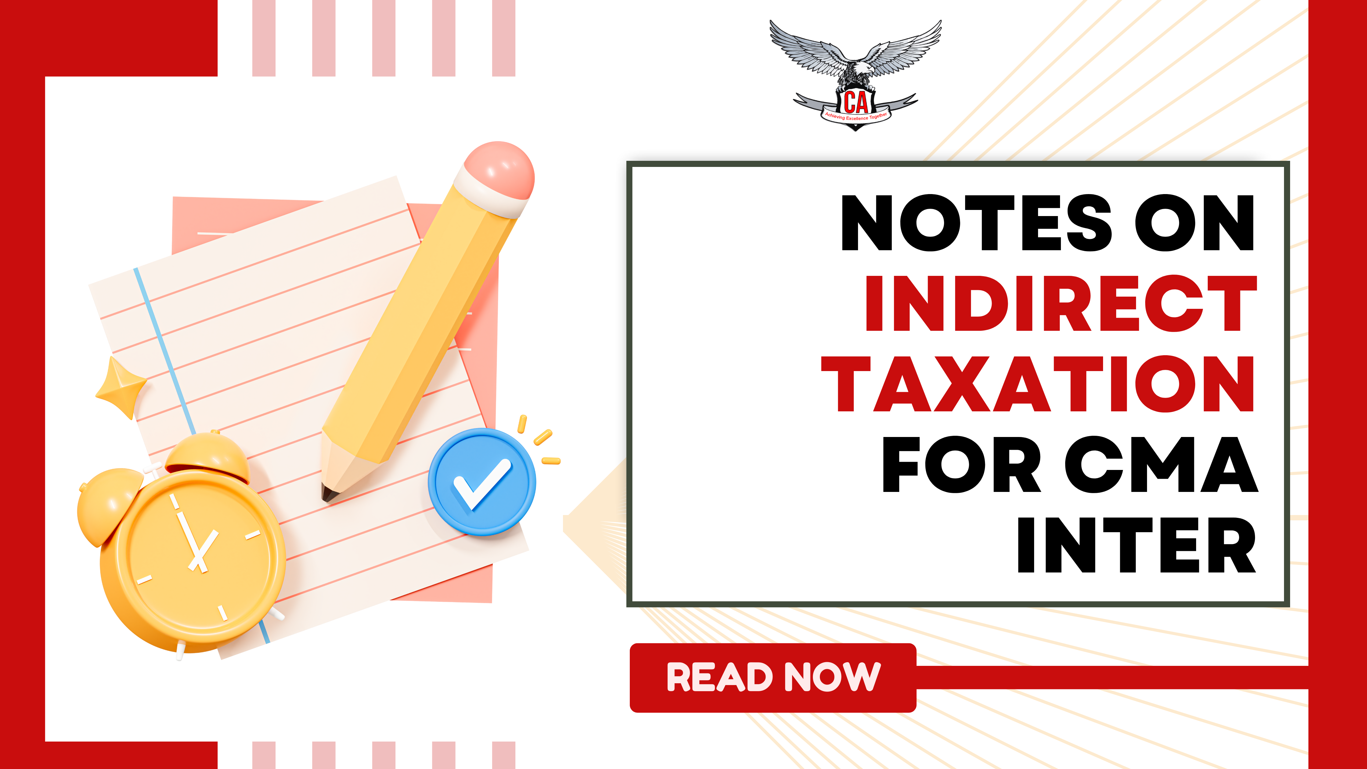 Indirect Tax Notes for CMA Inter