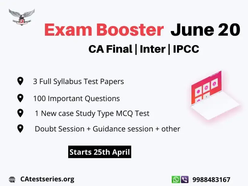 CA Test Series |Trusted Online Test Series| CA Exam Series