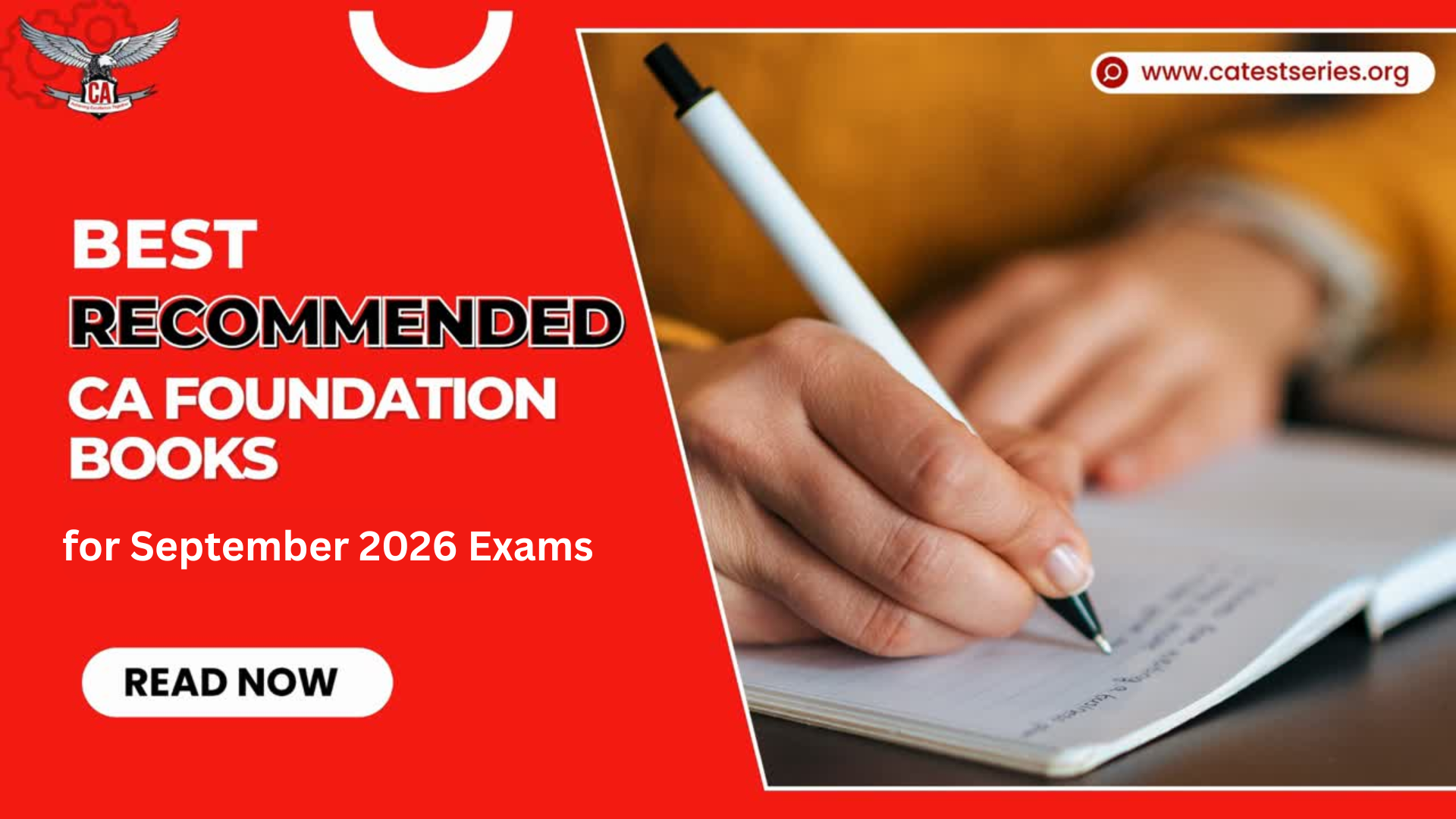 Best Recommended CA Foundation Books for September 2026 Exams