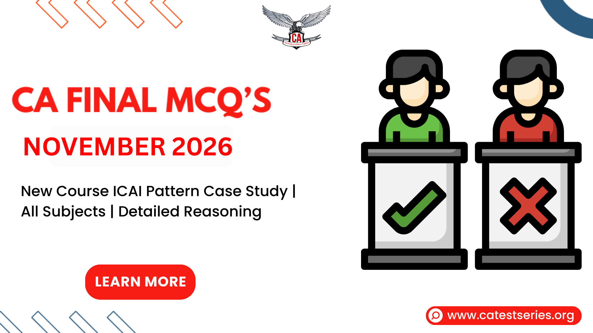 CA Final MCQs 2026: New ICAI Pattern, Case Study & All Subjects