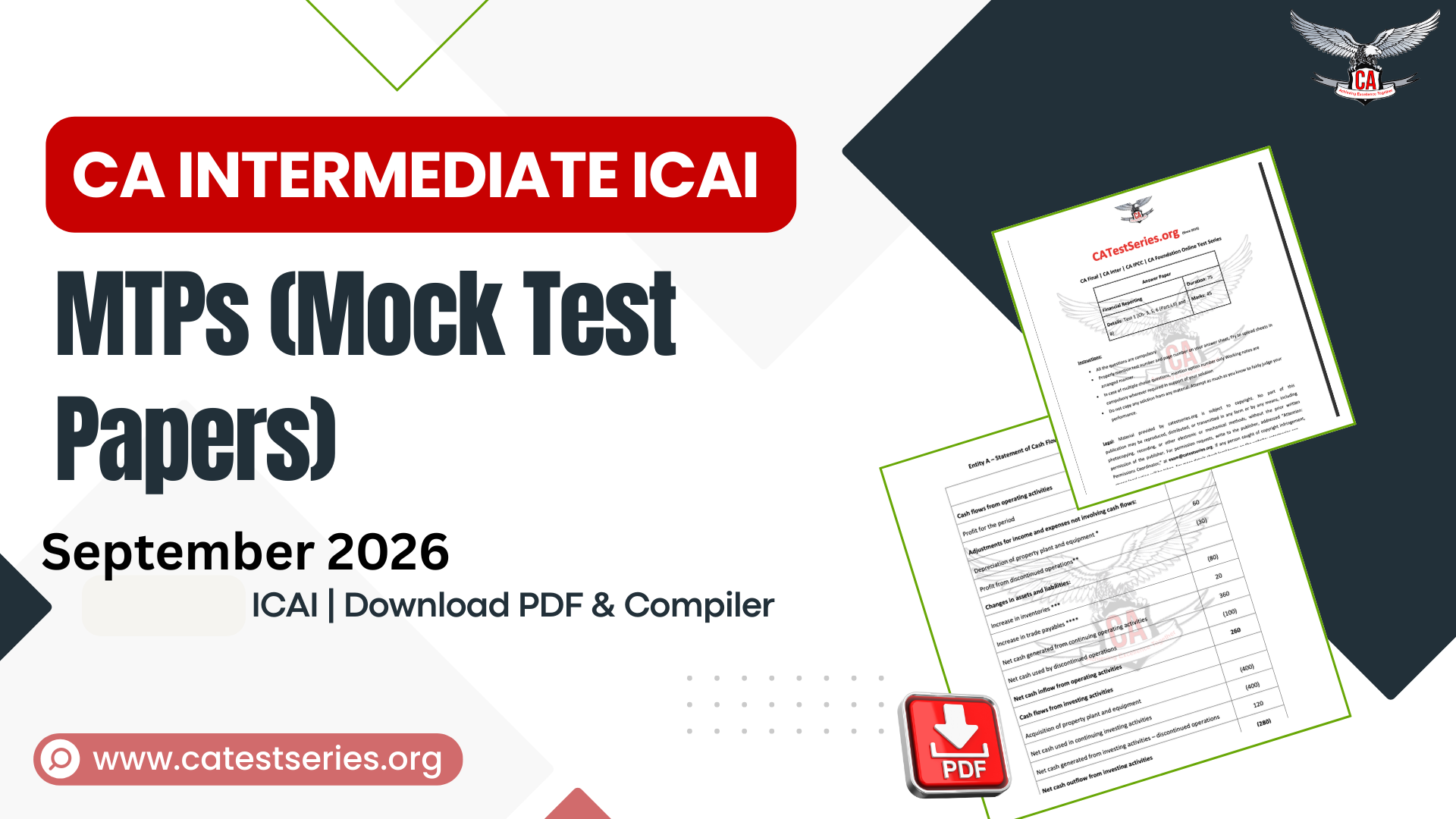 CA Inter MTP | ICAI MTPs with Suggested Answers | Past MTPs