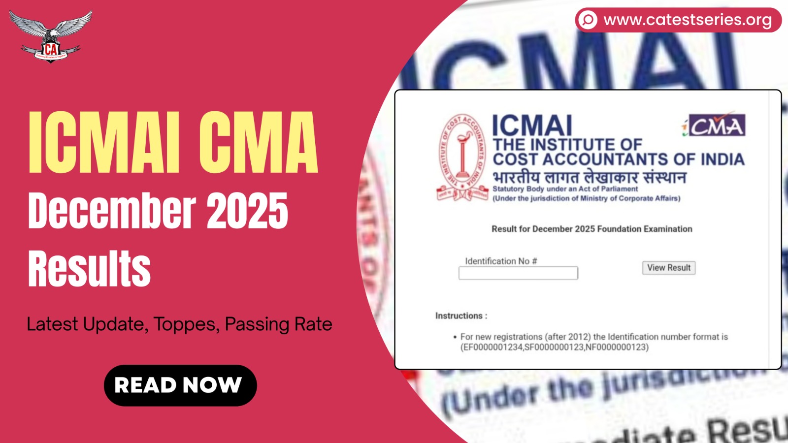 CMA Final & Inter ICMAI Result date, Pass percentage: Latest updates for June 2026