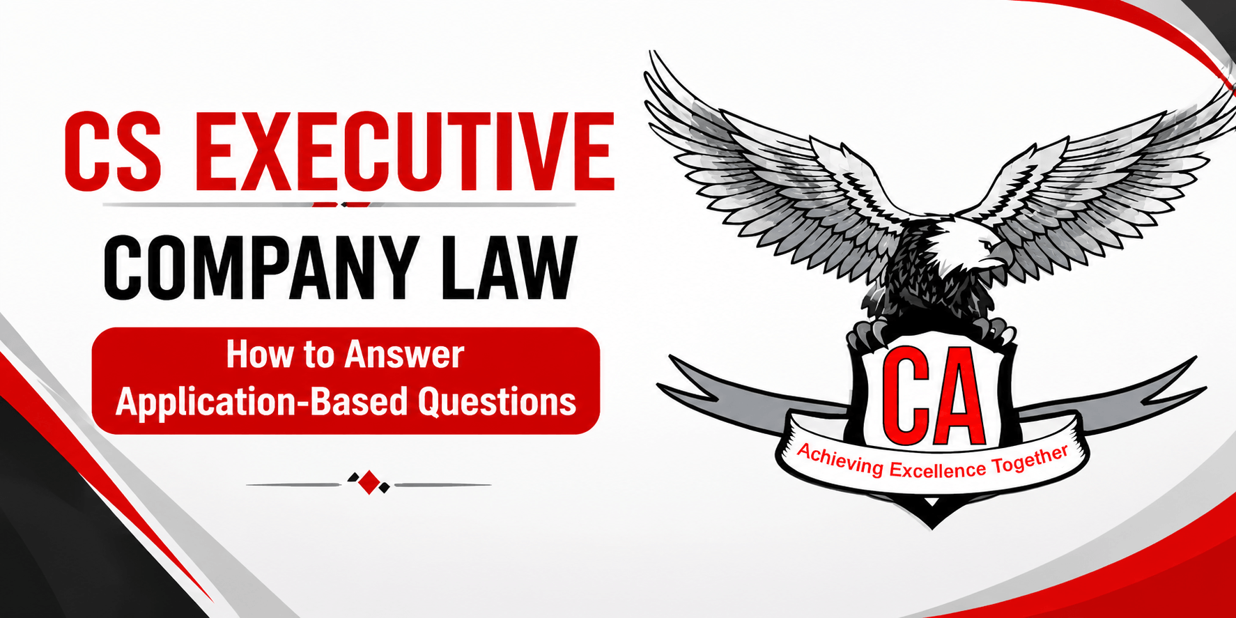 CS Executive Company Law: How to Answer Application-Based Questions