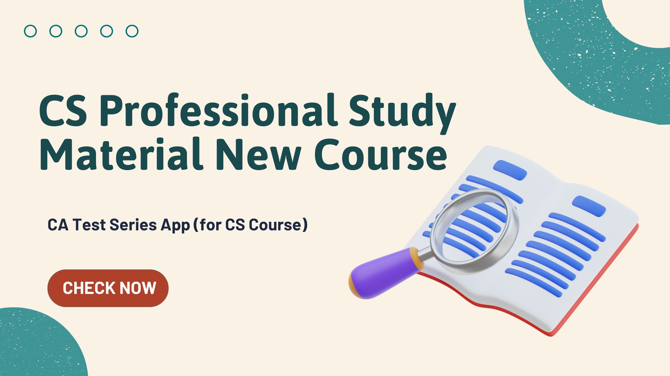 CS Professional ICSI Study Material New & Old Course Chapterwise with Compiler for 2026 - Download in PDF