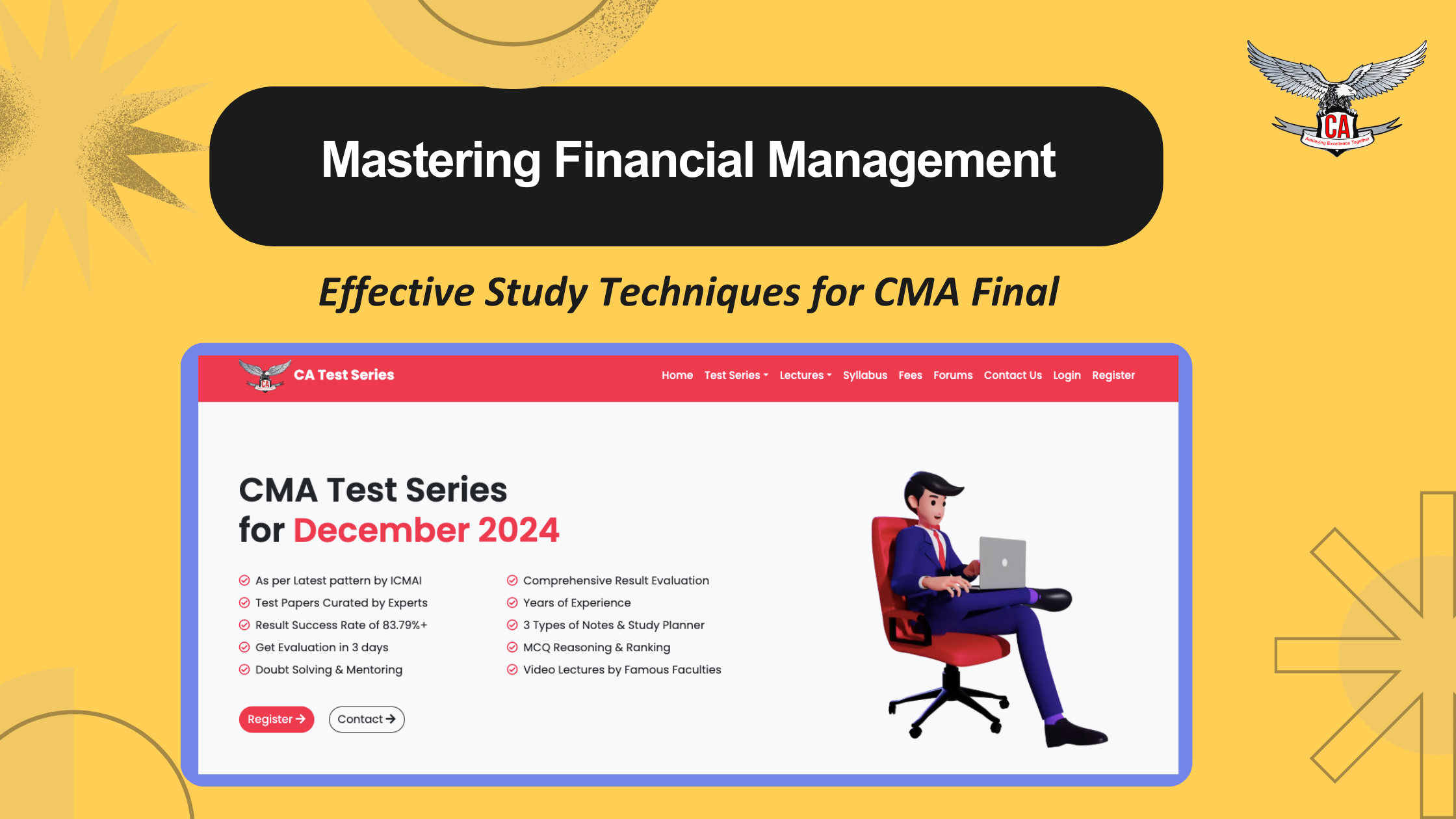 Financial Management Tips for CMA Final for ICMAI 2026 Exams