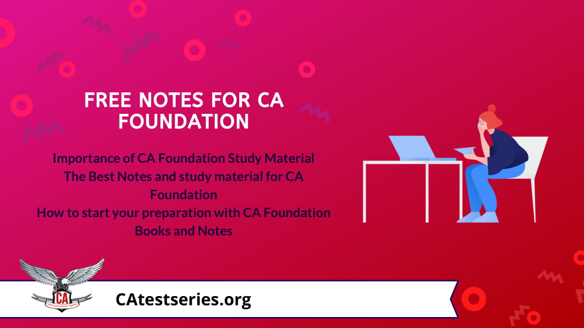 CA Foundation Free Notes 2026: Importance of ICAI Study Material & Preparation Tips