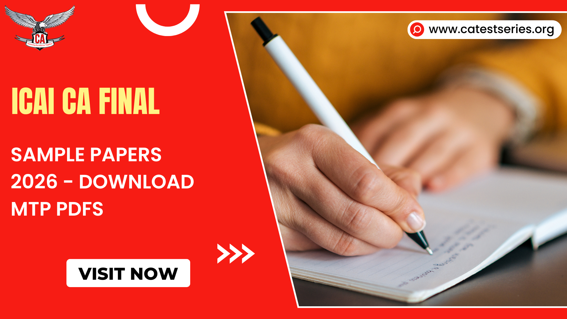 ICAI CA Final Sample Papers 2026 - Download  MTP PDfs  