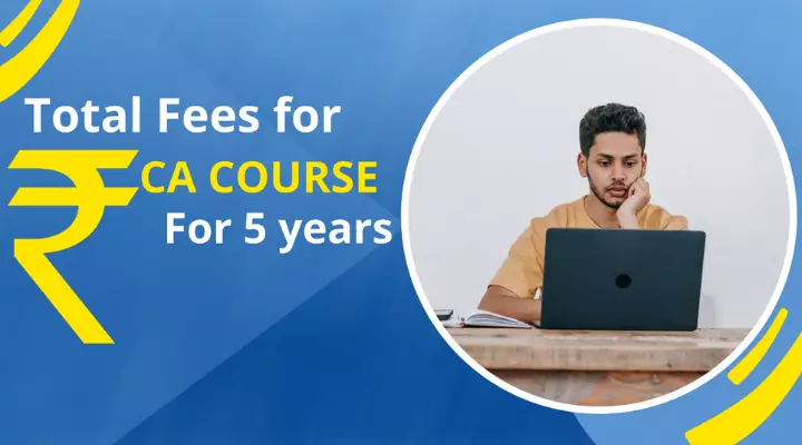Total Fees for CA course for 5 years | ICAI CA Foundation Inter Final Total Fee